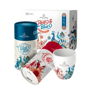 Red and Blue Tea Gift Box
